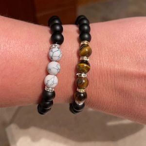 Handmade beaded bracelets